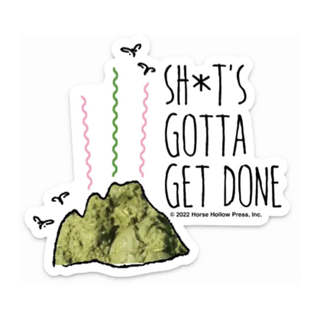 Horse Hollow Press Magnet - "Manure" image number null