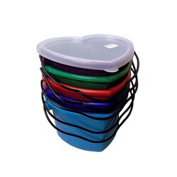 GT Reid 6-Quart Heart-Shaped Pail