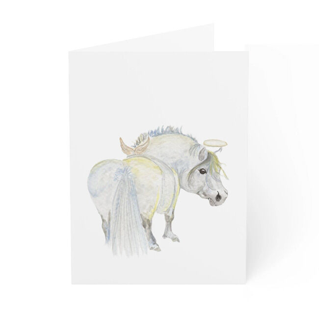 Sona Equestrian Adorable Ponies Greeting Card - Sympathy image number null