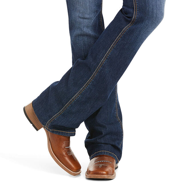 Ariat Women's R.E.A.L. Rosa Perfect Rise Stretch Boot Cut Jean image number null
