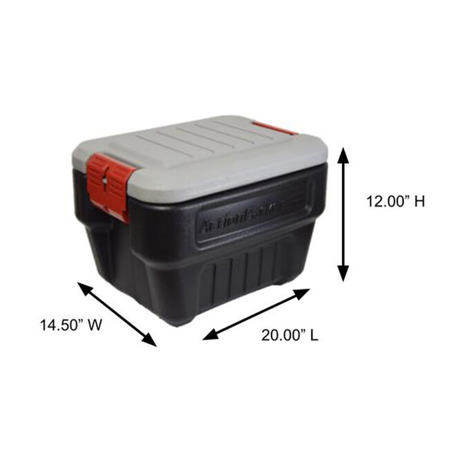 Rubbermaid Action Packer Stackable Storage Tub image number null