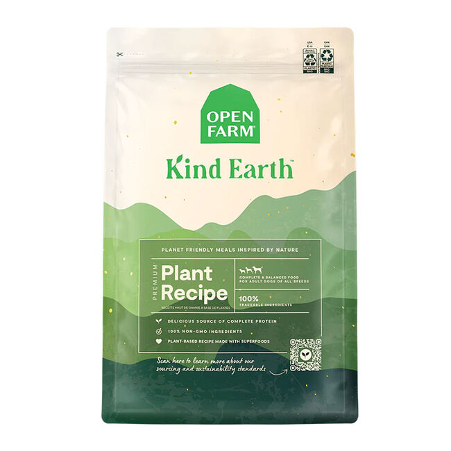 Open Farm Kind Earth Premium Plant Kibble Recipe image number null