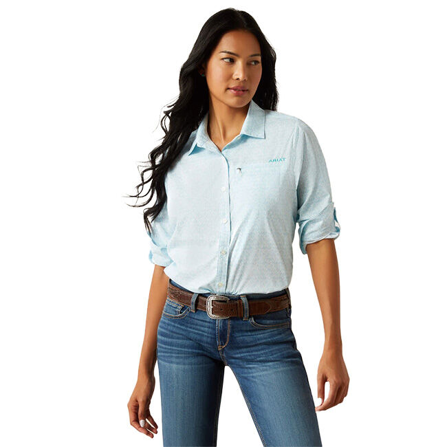 Ariat Women's VentTEK Stretch Shirt - Deco Watercolor image number null