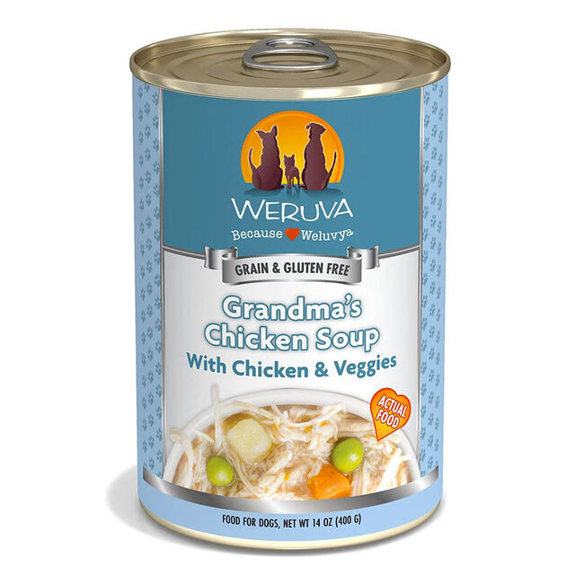 Weruva Classic Dog Food - Grandma's Chicken Soup with Chicken & Veggies - 14 oz image number null