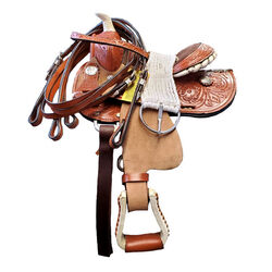 Tough1 Mini Barrel Saddle Package