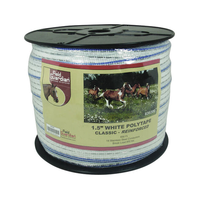 Field Guardian 1.5 in. White Classic Reinforced Polytape