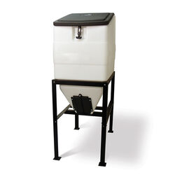 High Country Plastics Feed Bin with Stand - 270lb Capacity