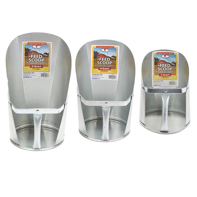 Little Giant Galvanized Feed Scoop image number null
