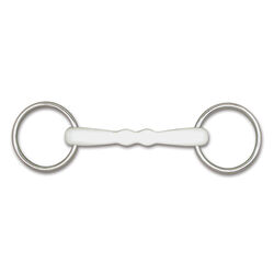 Toklat 19mm Flexi Mullen Mouth Loose Ring Bit with 3" Rings