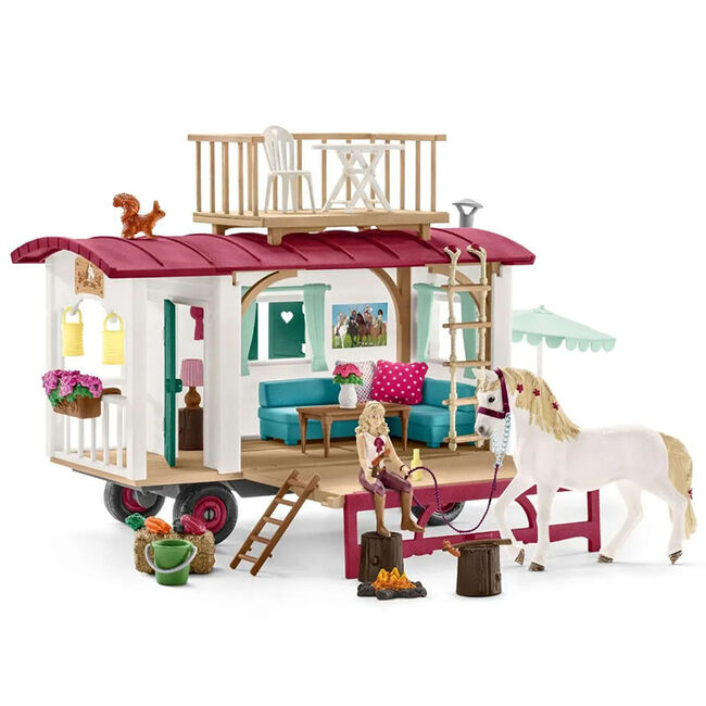 Schleich Caravan for Secret Club Meetings - Kids' Toy image number null