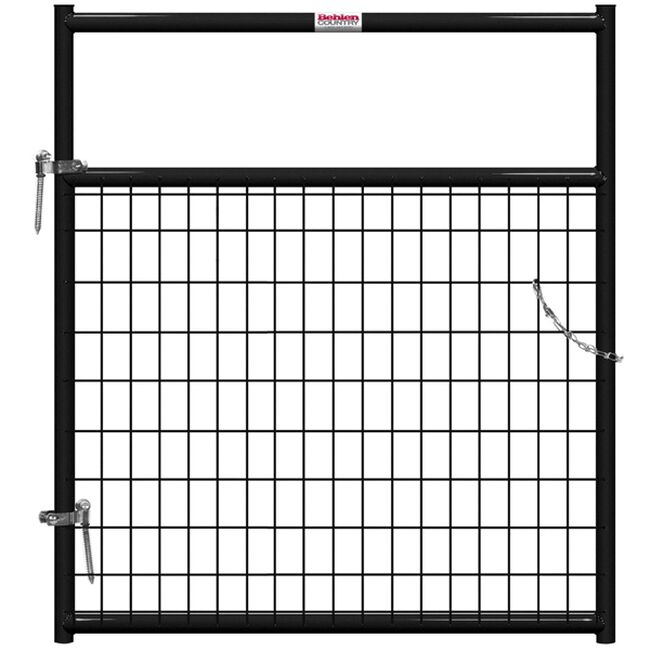 Behlen Black 4′ Wire-Filled Gate image number null