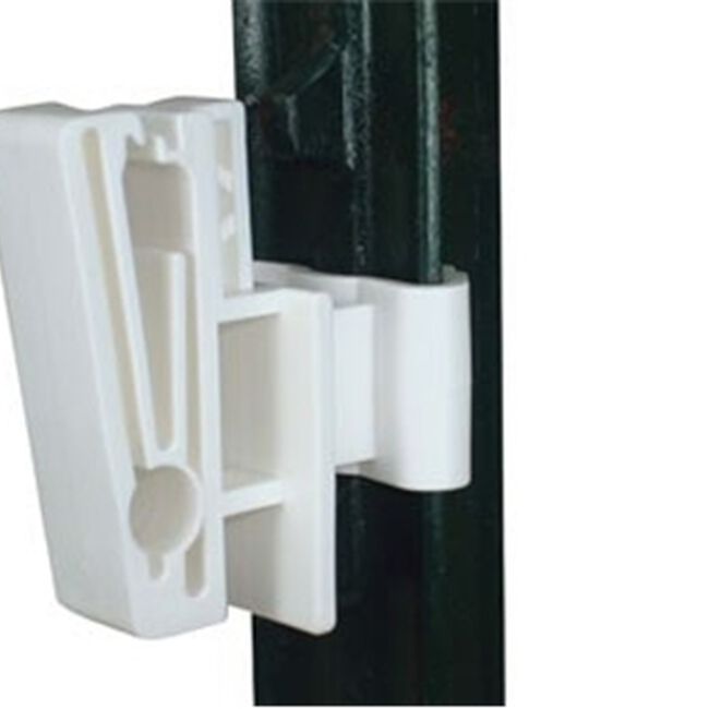 Field Guardian T Post - 2" Polytape or 3/8" Rope Insulator image number null