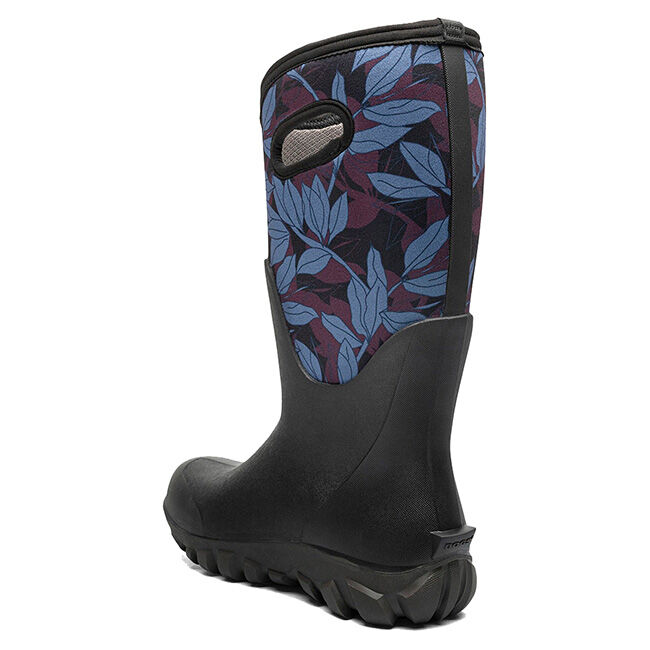 BOGS Women's Classic Seamless Tall Boots - Outlined Leaves image number null