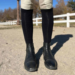 Dreamers & Schemers Solid Boot Socks - Black