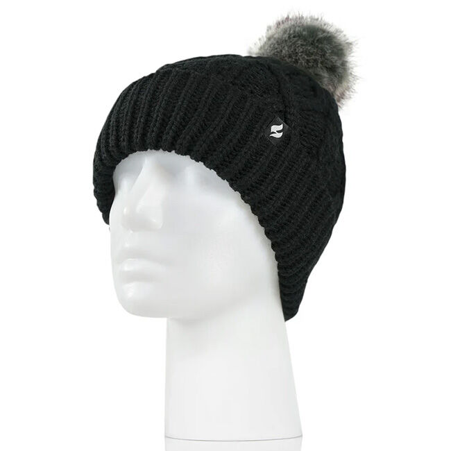 Heat Holders Women's Roll Up Pom Hat image number null