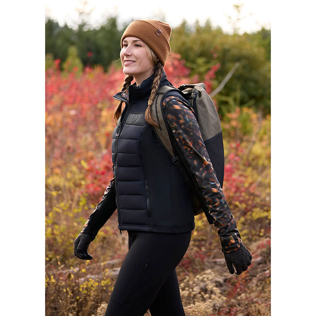 Kerrits Women's All Trek Performance Quilted Vest - Black image number null