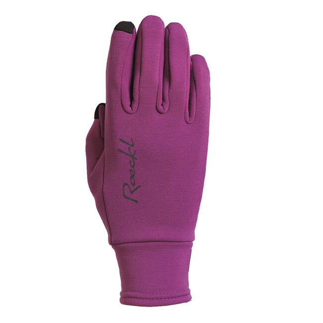 Roeckl Weldon Winter Fleece Gloves - Berry image number null