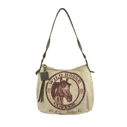 American Glory Style Liberty Hobo Bag - Wild Horse Coffee