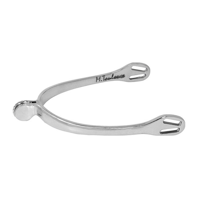 M. Toulouse Fine Tooth Roller Rowel Spurs image number null