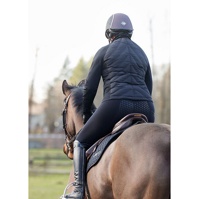 Kerrits Women s EquiTech Hybrid Quilted Riding Jacket Black The Cheshire Horse