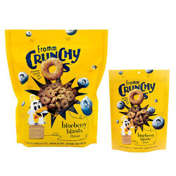 Fromm Crunchy O's Dog Treats - Blueberry Blasts