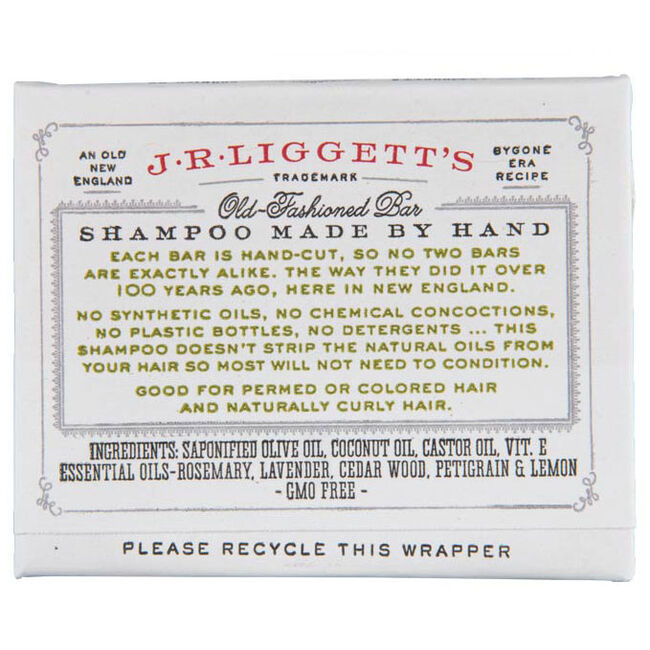 J.R. Liggett's Old Fashioned Shampoo Bar Original The Cheshire Horse