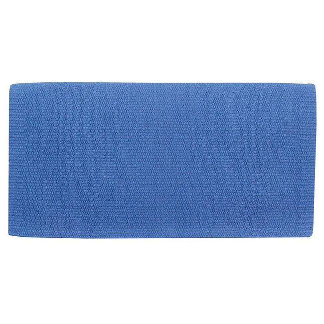Mayatex San Juan Solid Kashmilon Saddle Blanket - Periwinkle image number null
