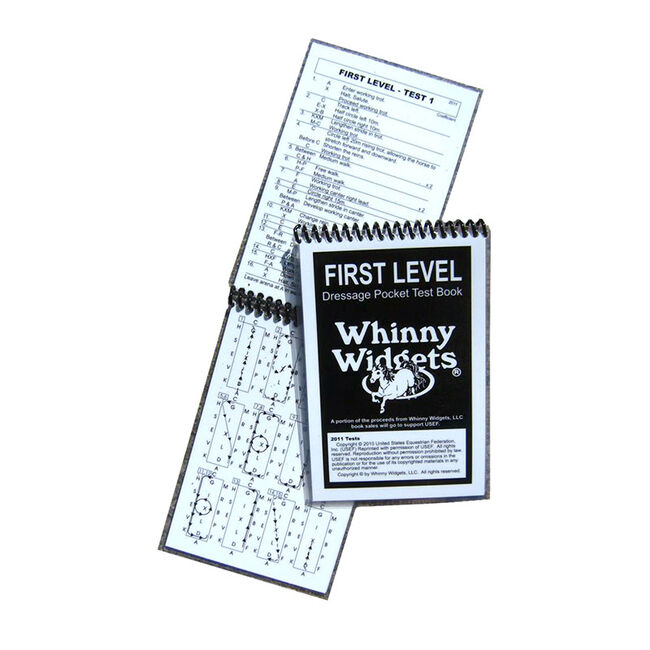Whinny Widgets 2023 First Level Dressage Test Book image number null