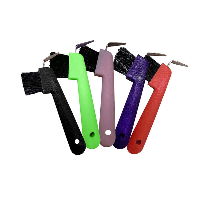 Roma Deluxe Hoof Pick w/Brush image number null