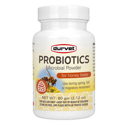 Durvet Probiotics Microbial Powder for Honey Bees - 2.12 oz
