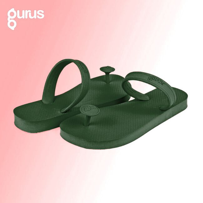 Gurus Women's Eco-Friendly All Natural Rubber Sandals