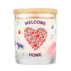 Pet House Candle Jar - Welcome Home
