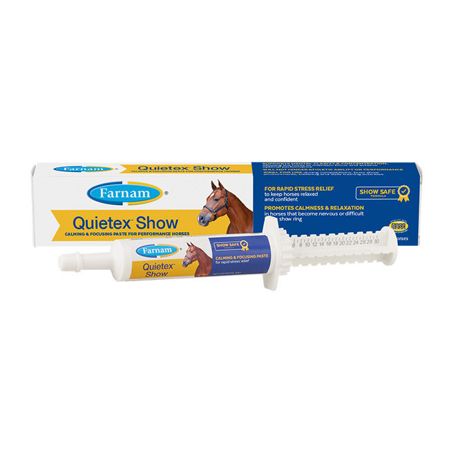 Farnam Quietex Show - Calming & Focusing Paste for Performance Horses - 30 cc Syringe image number null