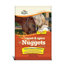 Manna Pro Carrot & Spice Flavor Nuggets Horse Treats