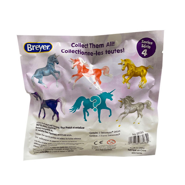 Breyer Mystery Unicorn Crazy Surprise Blind Bag Series 4 The Cheshire Horse