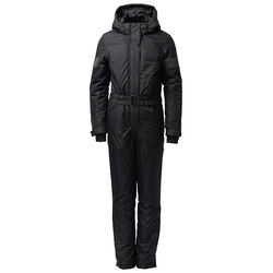 Horze Kids' Annica Waterproof Padded Full Grip Riding Overalls - Caviar