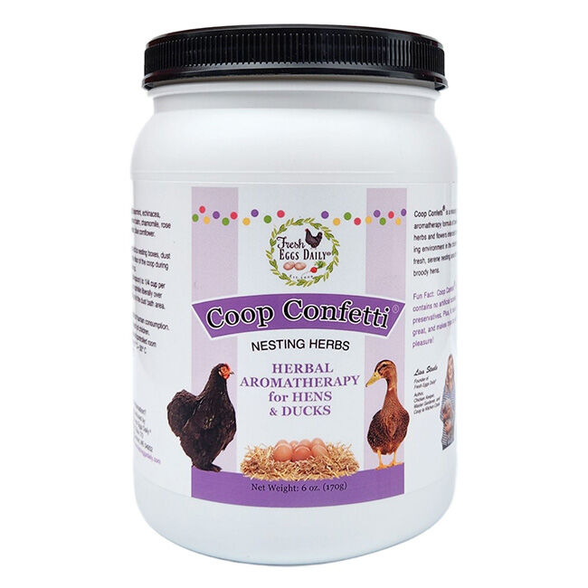 Fresh Eggs Daily Coop Confetti Nesting Herbs - 6 oz image number null