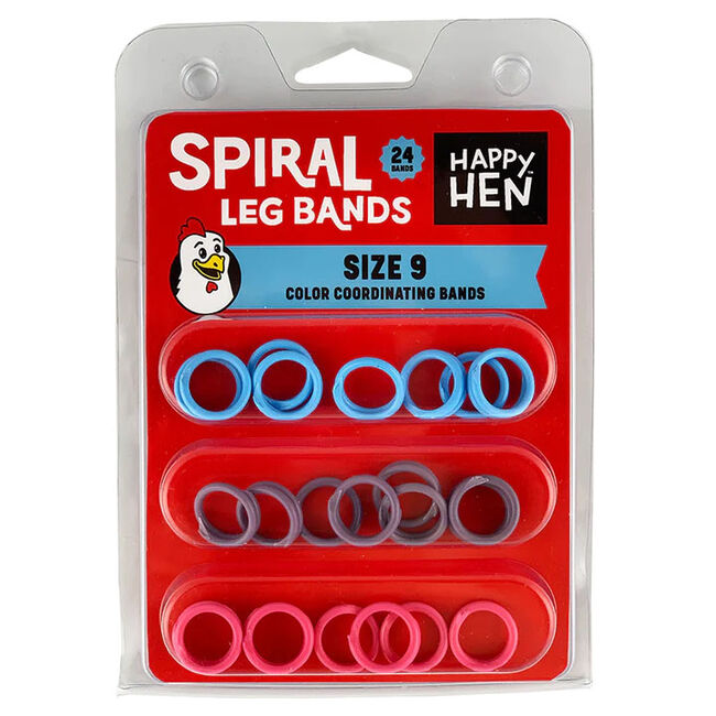 Happy Hen Spiral Leg Bands  image number null