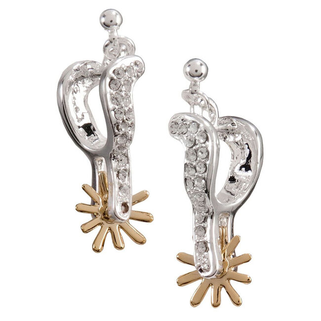 Sparkling Spurs Drop Earrings image number null