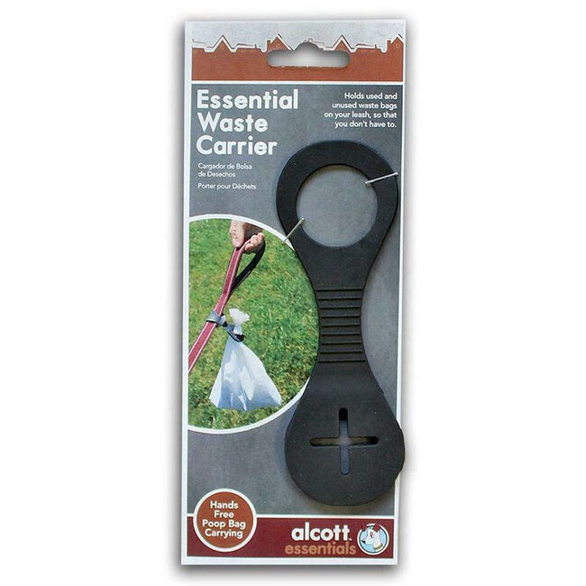 Alcott Essentials Hands Free Waste Bag Carrier - Black image number null