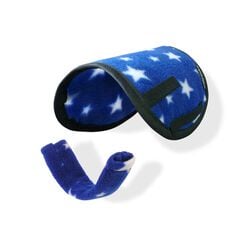 Crafty Ponies Toy Saddle Pad & Girth Cover - Blue Star