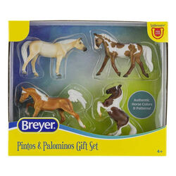 Breyer Stablemates Pintos and Palominos Gift Set