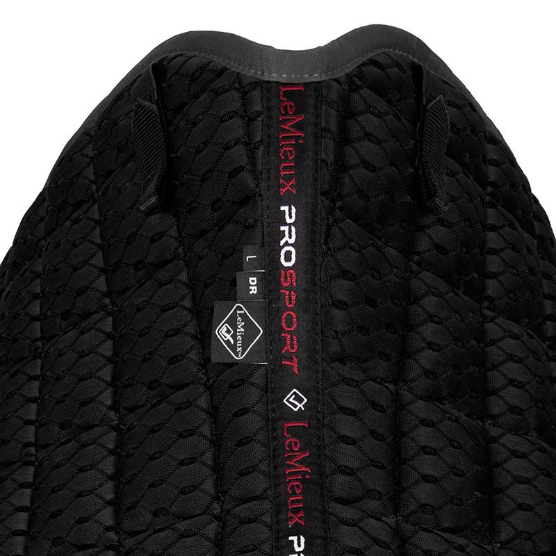LeMieux Carbon Mesh Air Dressuur Vierkant