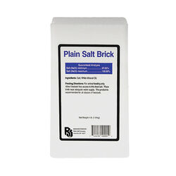 Roto Salt Plain White Salt Block