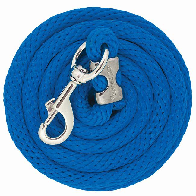 Weaver Equine Poly Lead Rope with Chrome Brass Snap image number null