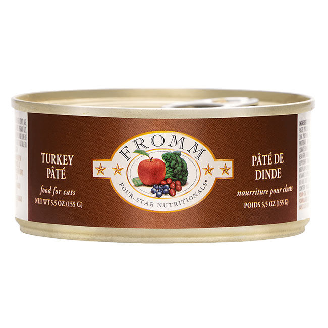 Fromm Four-Star Cat Food - Turkey Pate - 5.5 oz image number null