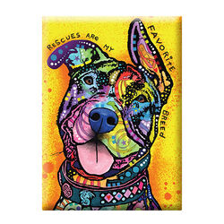 Wellspring Gift "Rescues Are My Favorite Breed" Magnet
