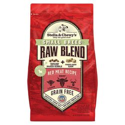 Stella & Chewy's Raw Blend Food for Small Breed Dogs - Red Meat Recipe - 3.5 lb