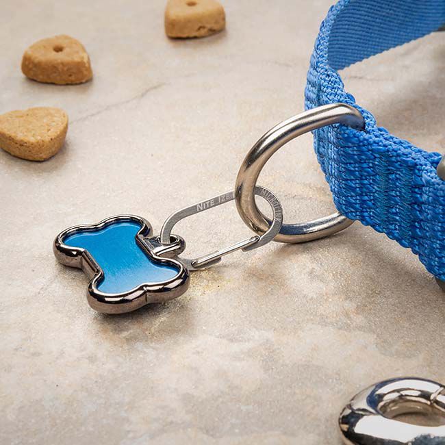 NiteIze MicroLink Pet Tag Carabiner - 2-Pack image number null
