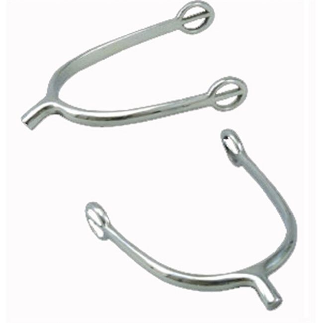 Korsteel Never Rust Prince Of Wales Spurs With Straps Women's image number null
